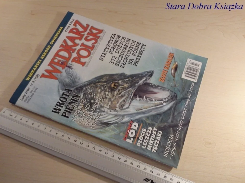 WĘDKARZ POLSKI NR. 2/2000 ZŁOTE KARASIE Wysoka jakość