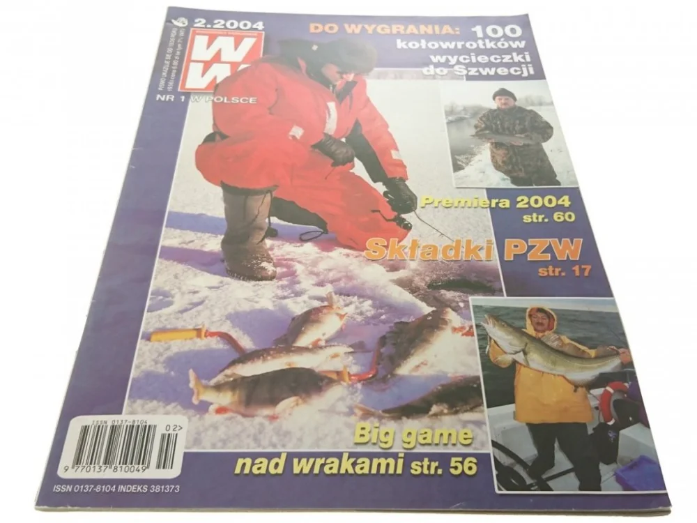 WIADOMOŚCI WĘDKARSKIE 2/04 - PIERWSZE TROCIE Cena promocyjna