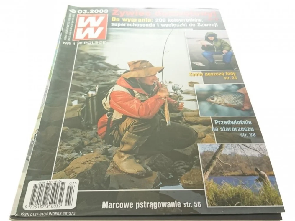Promocja WIADOMOŚCI WĘDKARSKIE 3/03 - KRĘCIMY KULKI