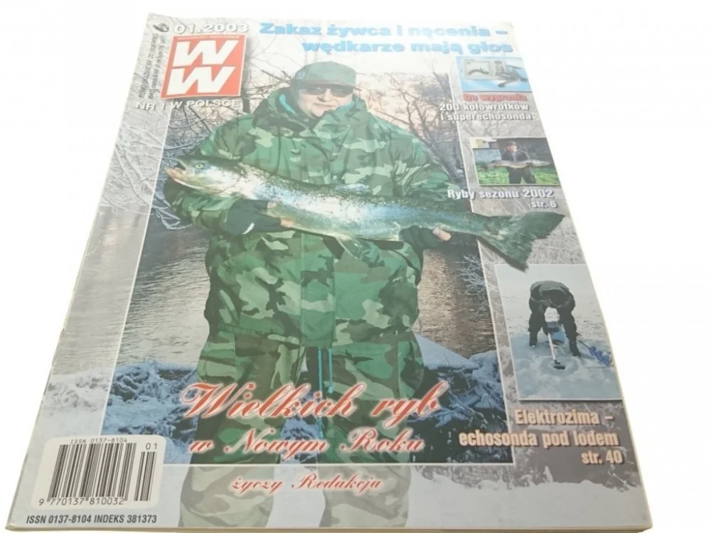 Tylko dziś WIADOMOŚCI WĘDKARSKIE 1/03 - LESZCZE Z GŁĘBIN