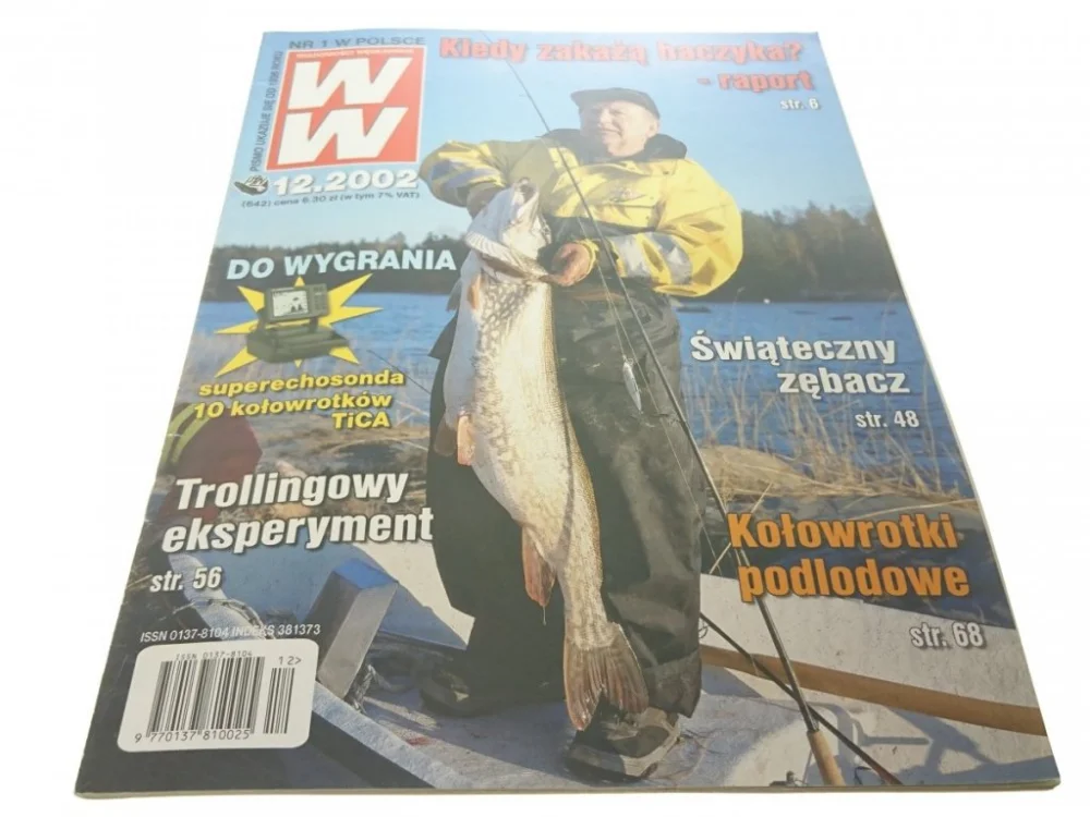 WIADOMOŚCI WĘDKARSKIE 12/02 - ZŁÓW I WYPUŚĆ Szybka wysyłka