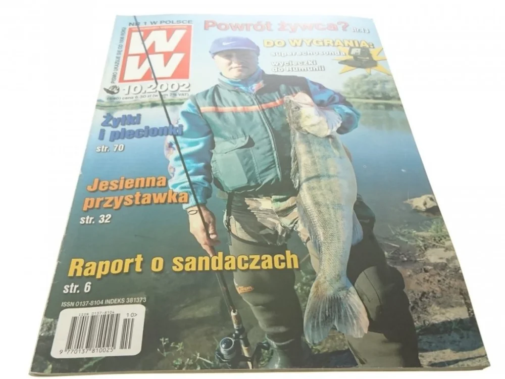 Darmowy zwrot WIADOMOŚCI WĘDKARSKIE 10/02 - ŻABIE UDKA