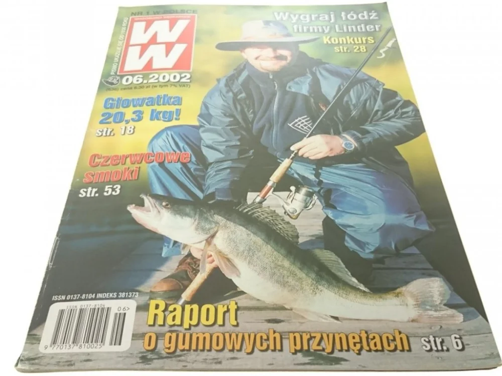 Szybka wysyłka WIADOMOŚCI WĘDKARSKIE 6/02 - WAŻKI