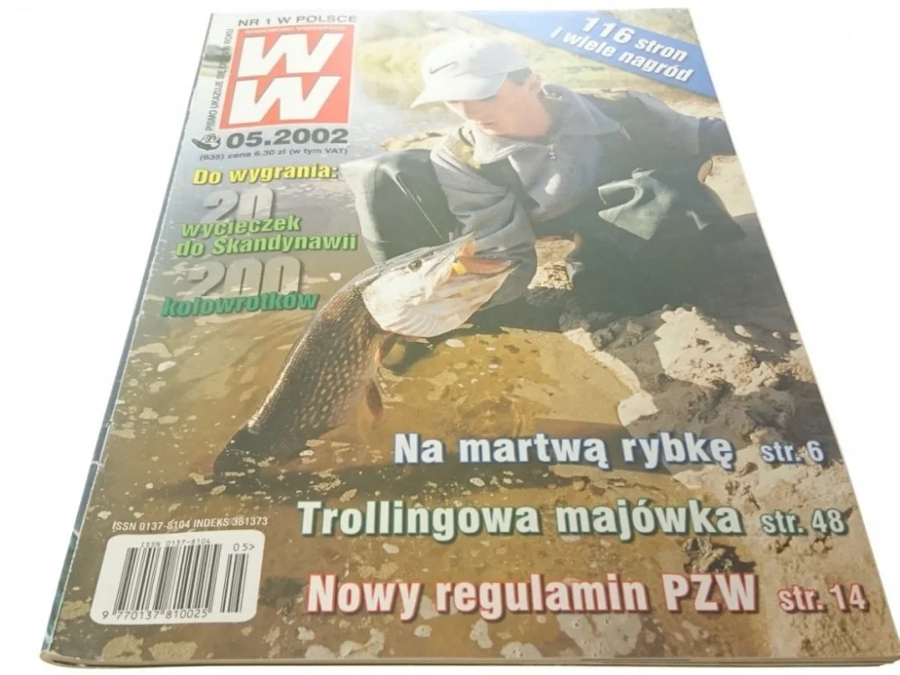 Hit sprzedaży WIADOMOŚCI WĘDKARSKIE 5/02 - DOPAŚĆ SZCZUPAKA
