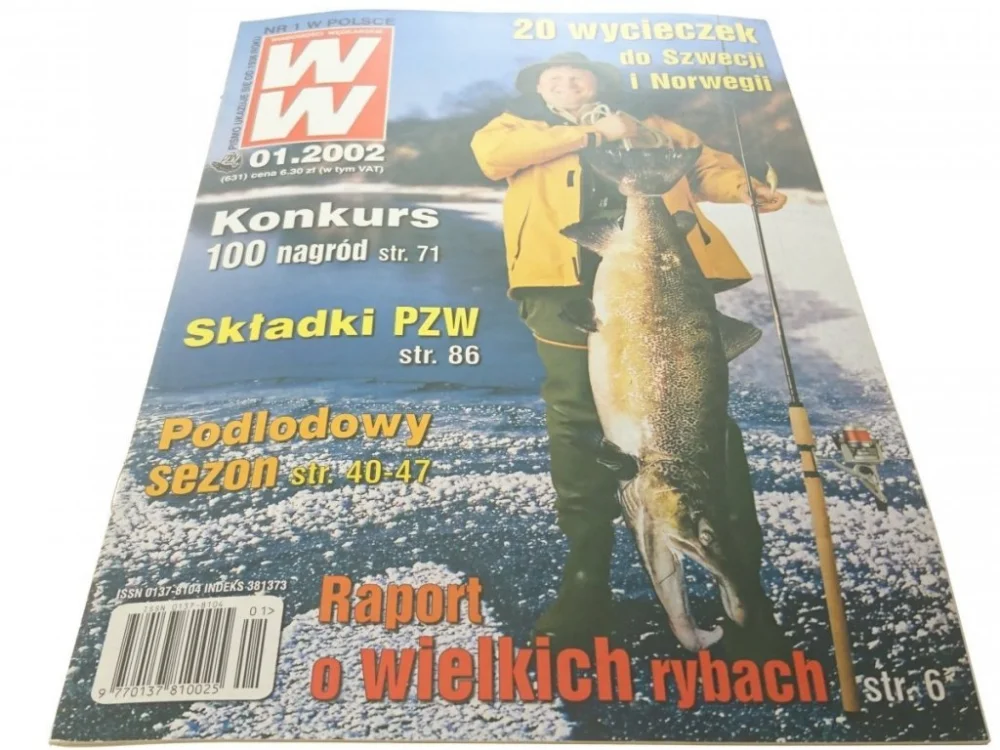 Super okazja WIADOMOŚCI WĘDKARSKIE 1/02 - TAJNA BROŃ