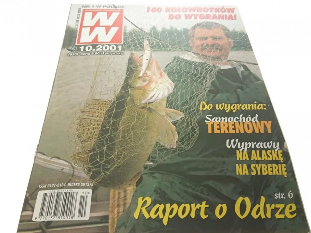 Dodaj do koszyka WIADOMOŚCI WĘDKARSKIE 10/01 - HAKI I HACZYKI