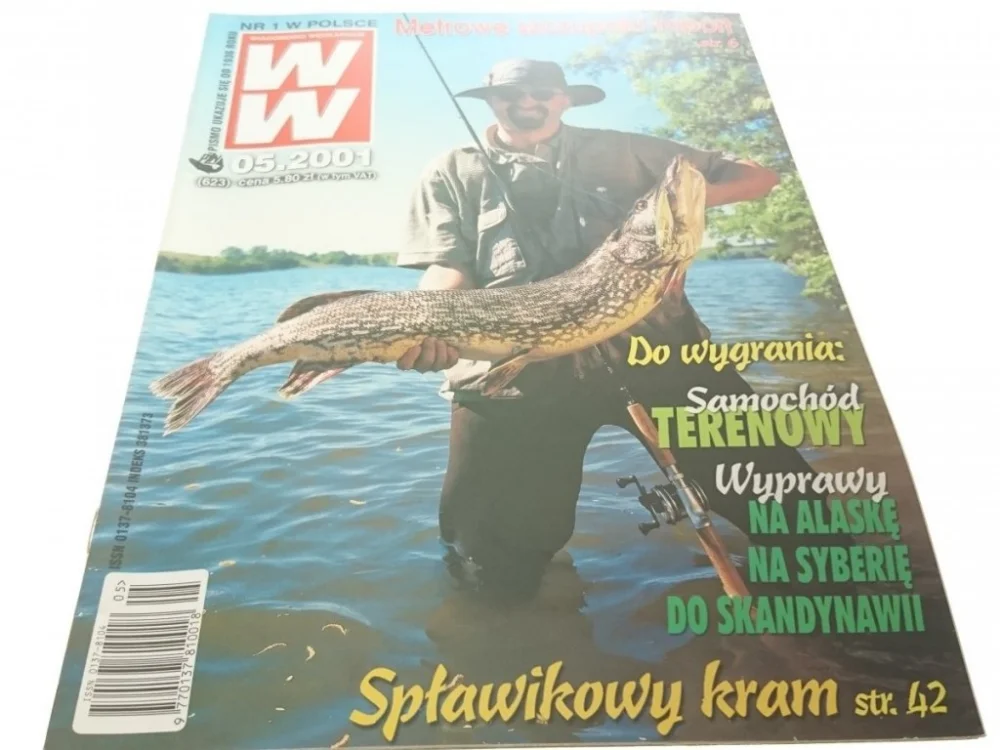 WIADOMOŚCI WĘDKARSKIE 5/01 - RZECZNY KARP Dostępne od ręki