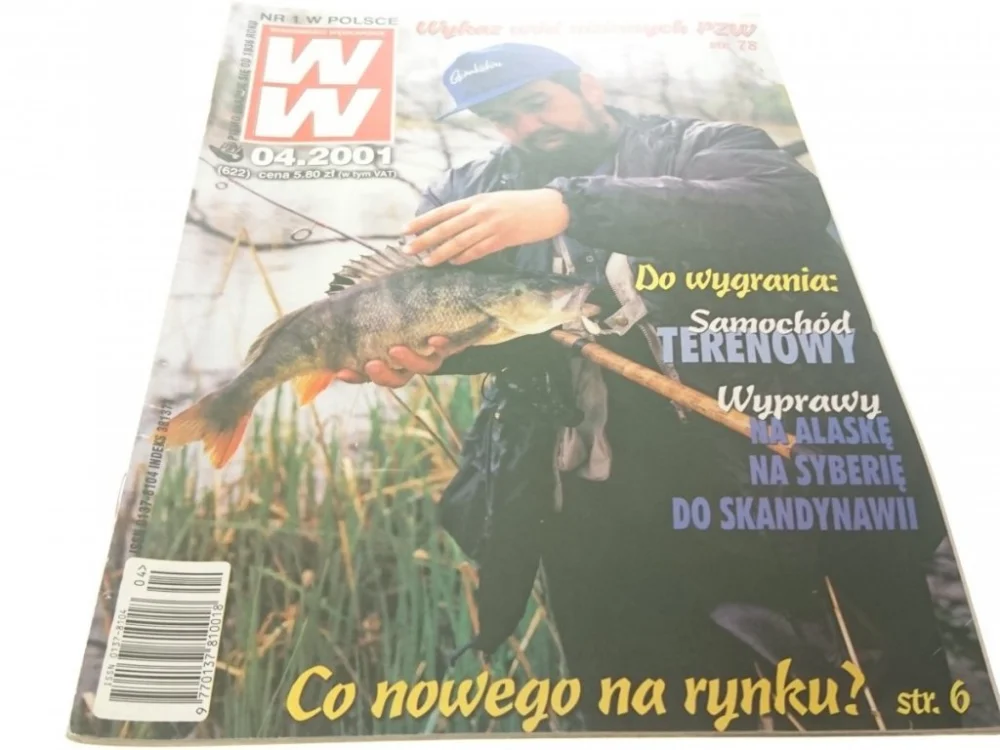 WIADOMOŚCI WĘDKARSKIE 4/01 - NA CO ŁOWIE ? Wysoka jakość