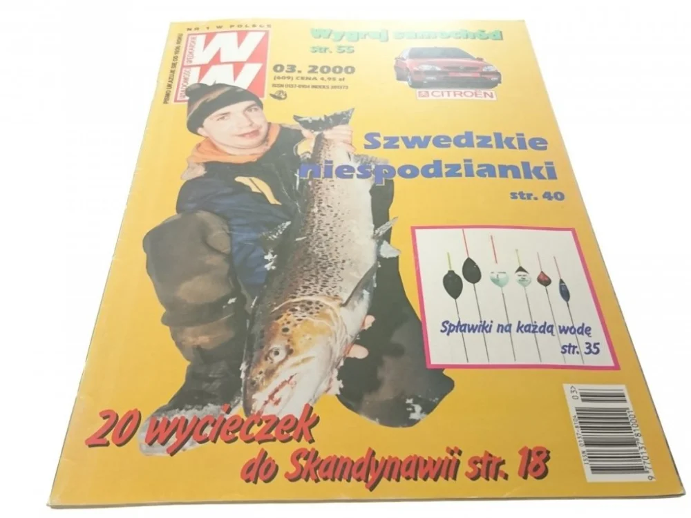 Bezpieczne zakupy WIADOMOŚCI WĘDKARSKIE 3/00 - ZANĘTOWE KATAPULTY
