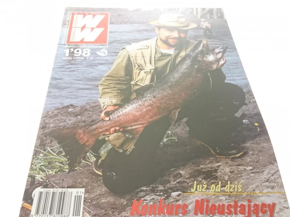 Wysoka jakość WIADOMOŚCI WĘDKARSKIE 1/98 - NAPRAWIAMY WĘDKI
