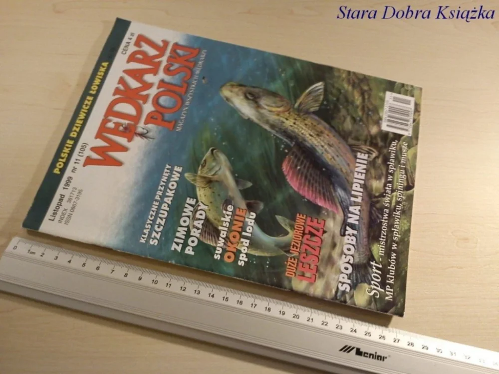 Kup online WĘDKARZ POLSKI NR. 11/1999 SPOSOBY NA LIPIENIE