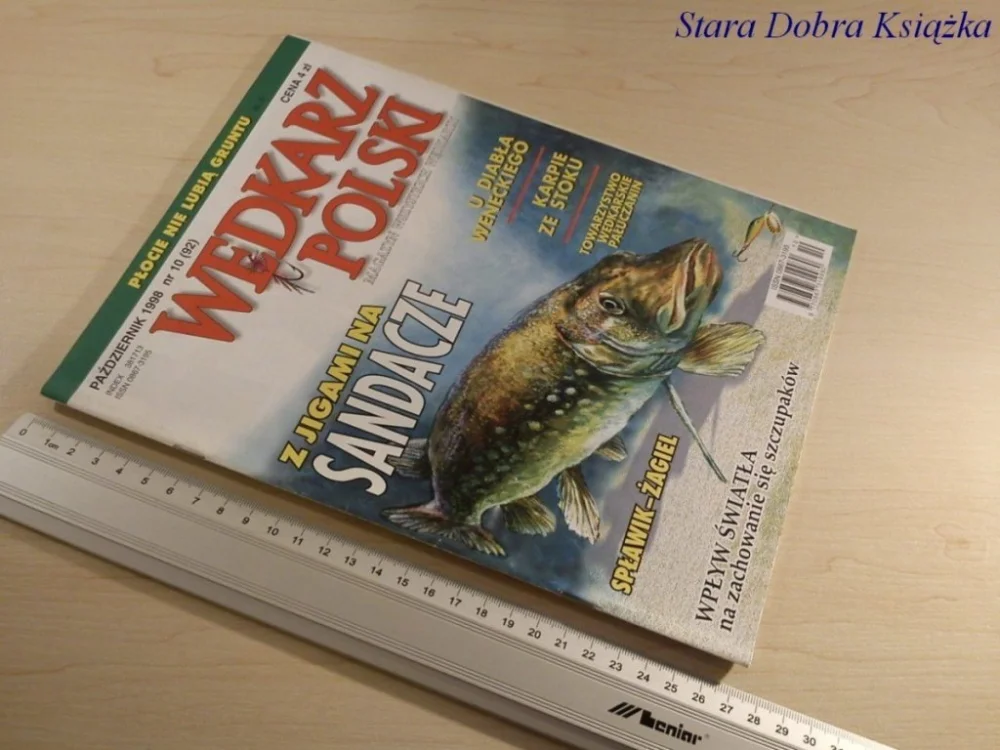 WĘDKARZ POLSKI NR. 10/1998 KARPIE ZE STOKU Oferta czasowa