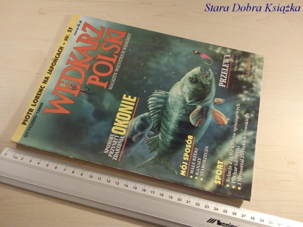 WĘDKARZ POLSKI NR. 1/1998 OKONIE Do wyczerpania zapasów