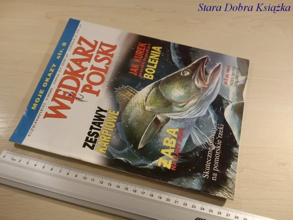 WĘDKARZ POLSKI NR. 6 / 1996 MOJE OKAZY Hit sprzedaży