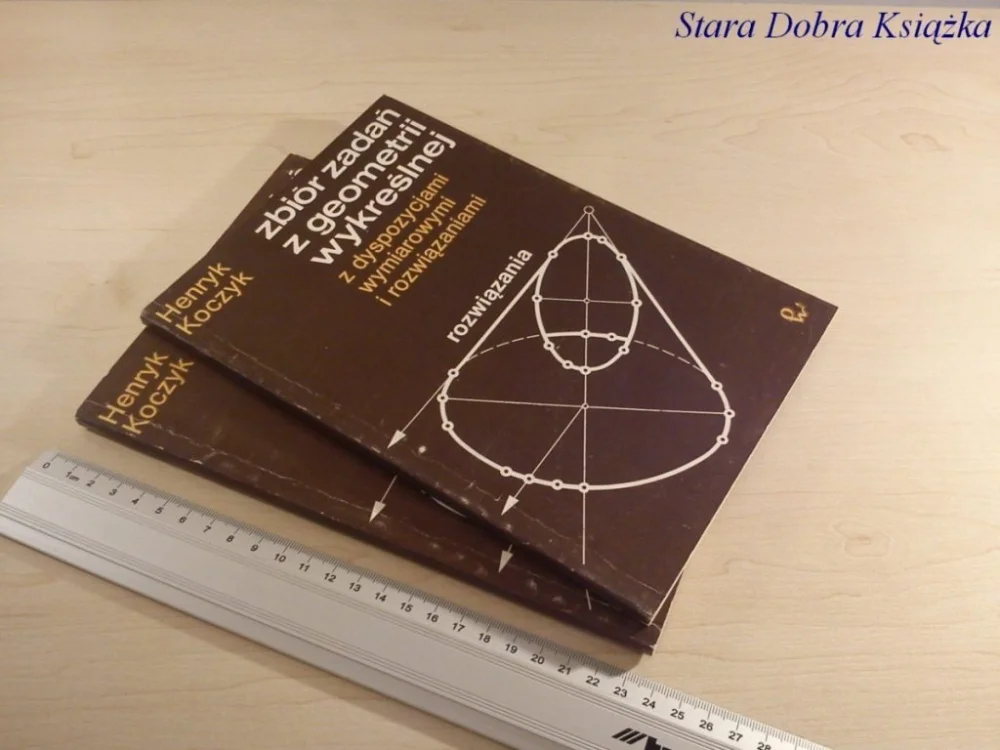 Zamów teraz ZBIÓR ZADAŃ Z GEOMETRII WYKREŚLNEJ - KOCZYK