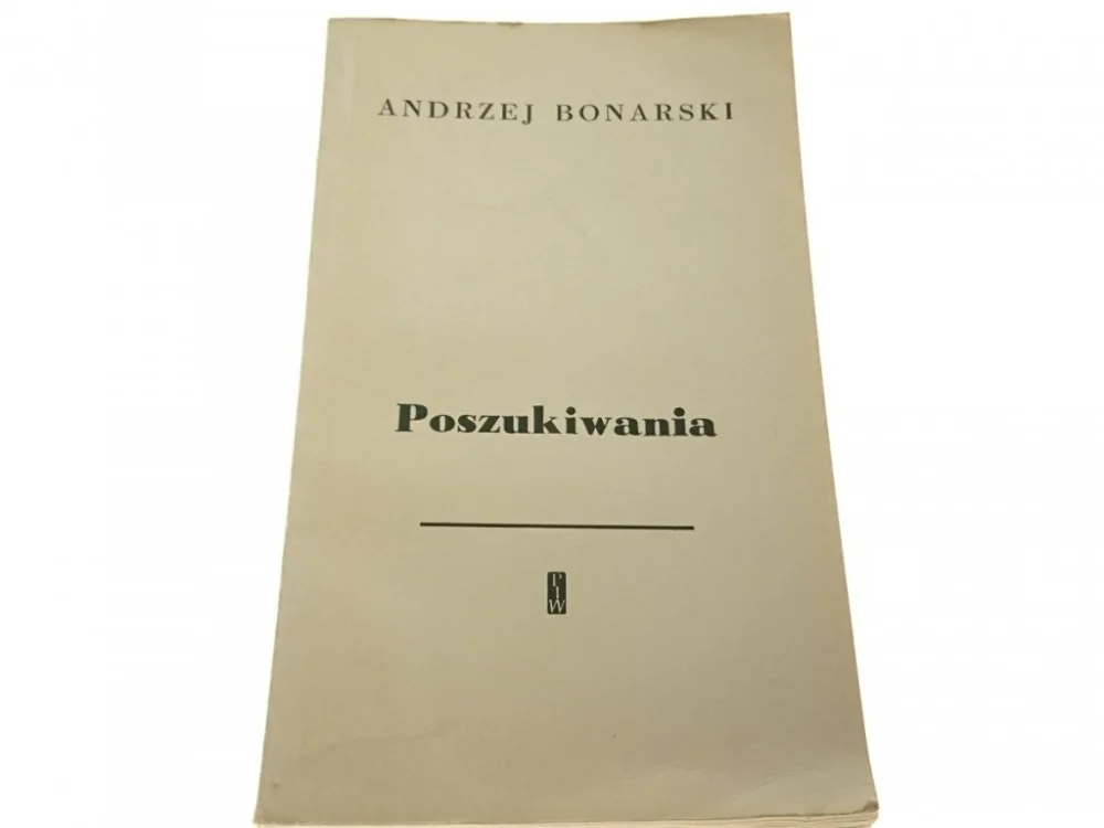 Okazja POSZUKIWANIA - Andrzej Bonarski