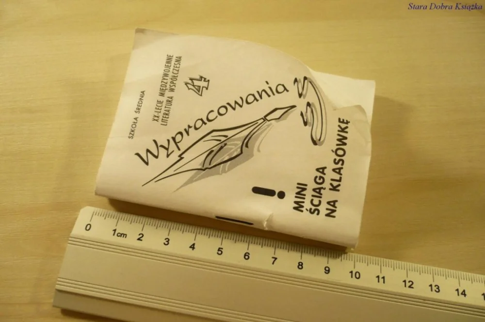 WYPRACOWANIA 4 XX-LECIE MIĘDZYWOJENNE MINI ŚCIĄGA Obniżka ceny