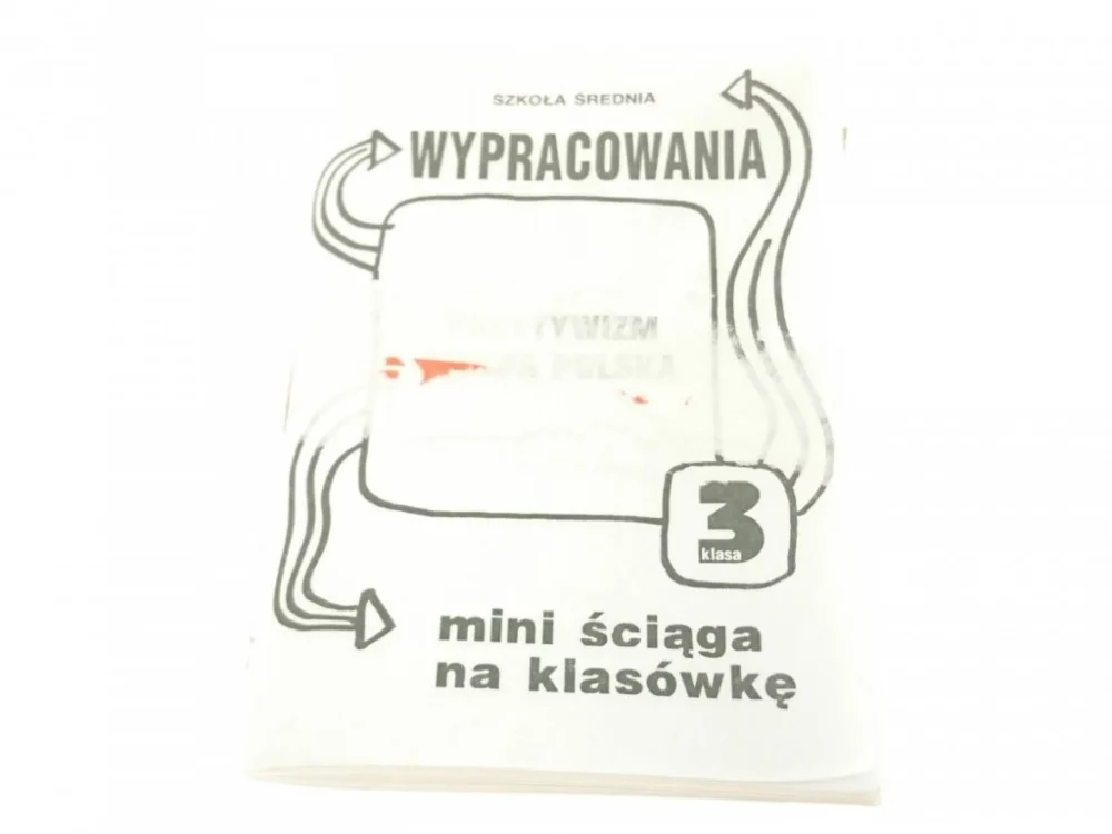 WYPRACOWANIA POZYTYWIZM MŁODA POLSKA 3 MINI ŚCIĄGA Wysoka jakość