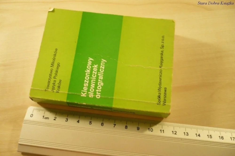Wysoka jakość KIESZONKOWY SŁOWNICZEK ORTOGRAFICZNY (1996)