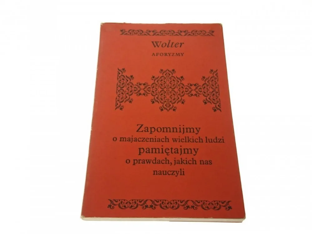 AFORYZMY - Wolter (1976) Cena promocyjna