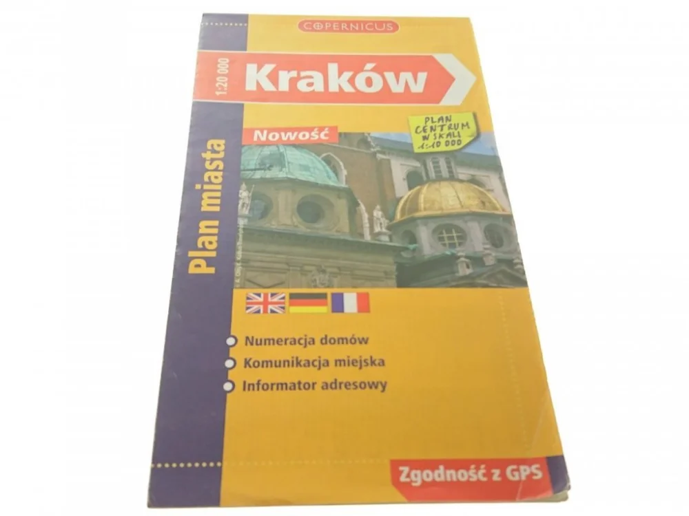 Sprawdź teraz PLAN MIASTA. KRAKÓW (2008)