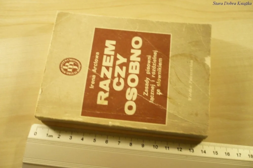 Cena promocyjna RAZEM CZY OSOBNO - Irena Arctowa (1983)