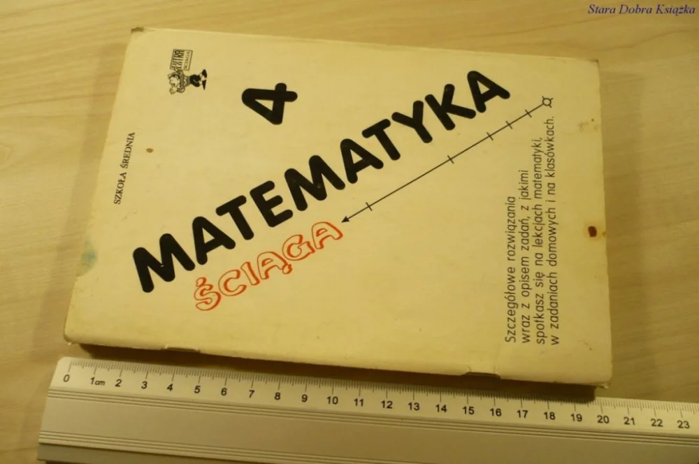 MATEMATYKA 4 ŚCIĄGA (1993) Oferta limitowana