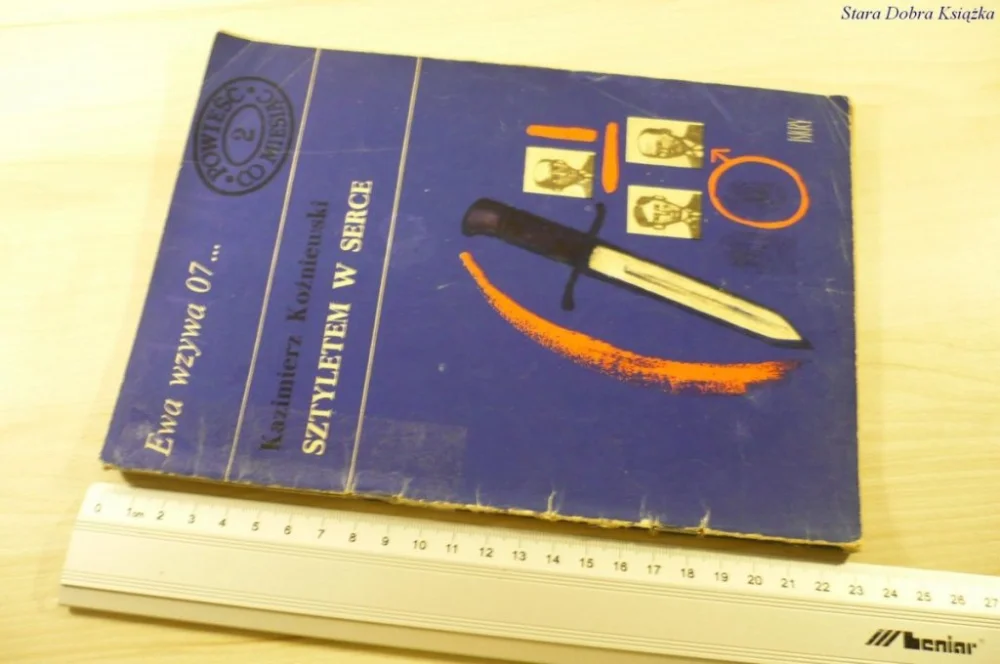 EWA WZYWA 07 2 SZTYLETEM W SERCE - Koźniewski 1968 Bezpieczna płatność