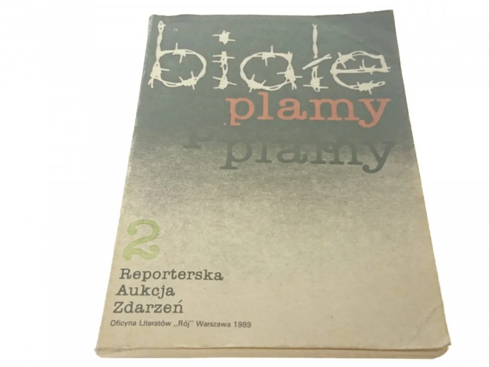 Bestseller REPORTERSKA AUKCJA ZDARZEŃ 2 BIAŁE PLAMY (1989)