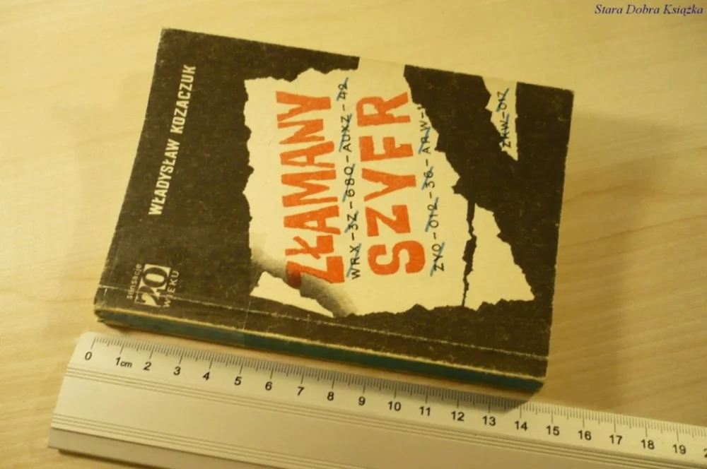 Oferta limitowana ZŁAMANY SZYFR - Władysław Kozaczuk (1976)