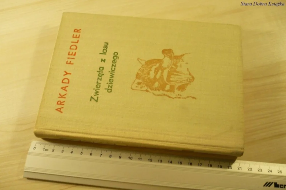 Ekspresowa dostawa ZWIERZĘTA Z LASU DZIEWICZEGO - Arkady Fiedler 1969