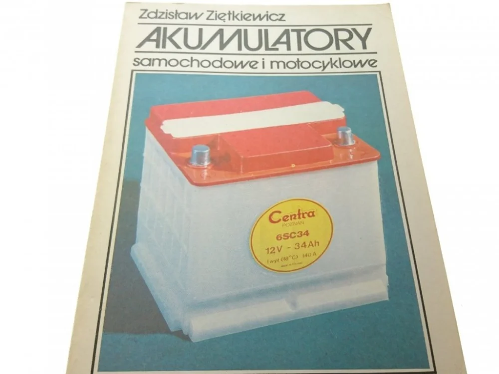 AKUMULATORY SAMOCHODOWE I MOTOCYKLOWE (1983) Oferta limitowana