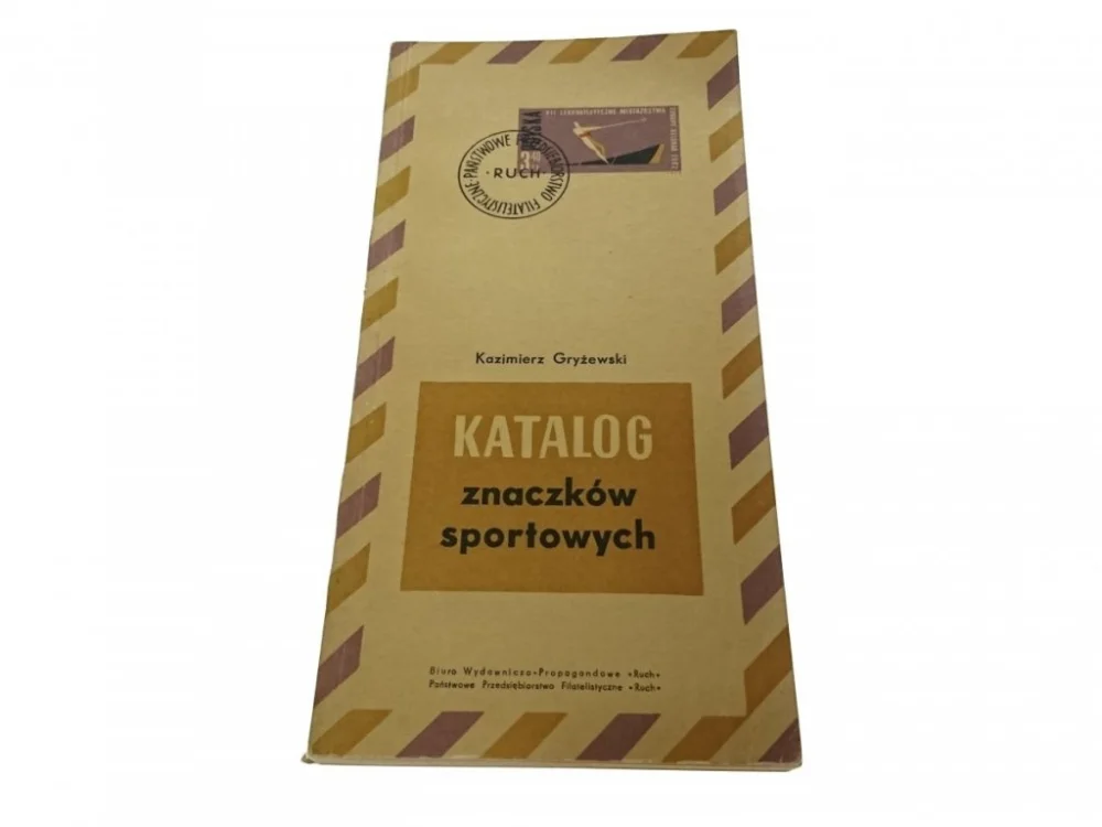 Super okazja KATALOG ZNACZKÓW SPORTOWYCH - Gryżewski (1963)