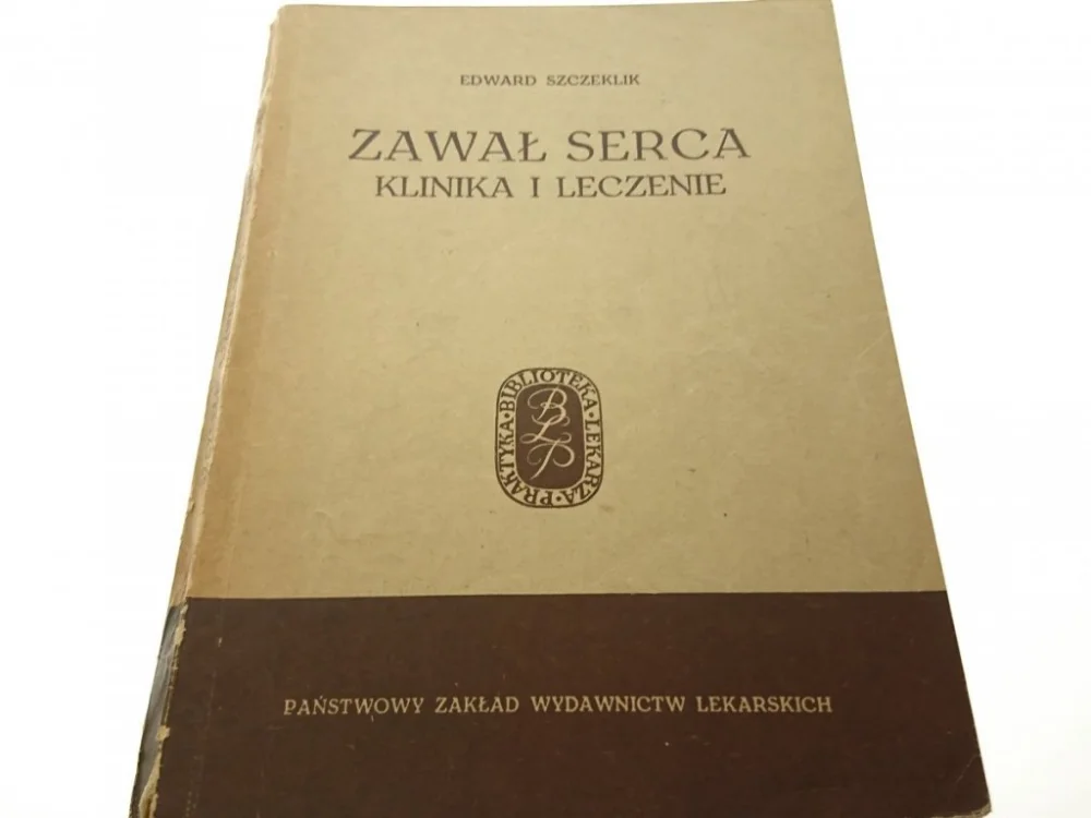 Okazja ZAWAŁ SERCA. KLINIKA I LECZENIE - Szczeklik (1960)