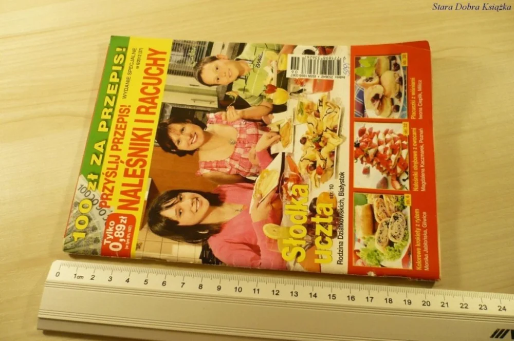 PRZYŚLIJ PRZEPIS NR.6/2012 NALEŚNIKI I RACUCHY Bestseller