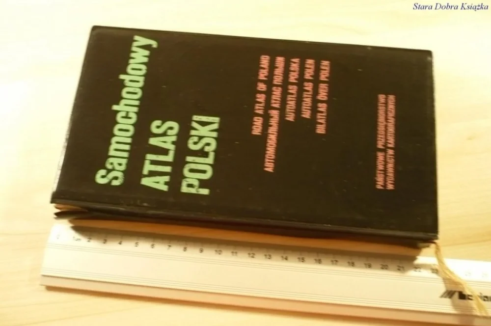 SAMOCHODOWY ATLAS POLSKI (1982) Nowy