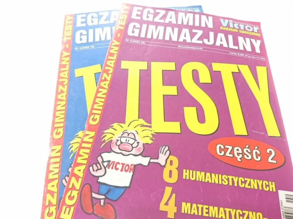 EGZAMIN GIMNAZJALNY NR. 2 i 4/2002 CZĘŚĆ 1 i 2 Najlepsza cena