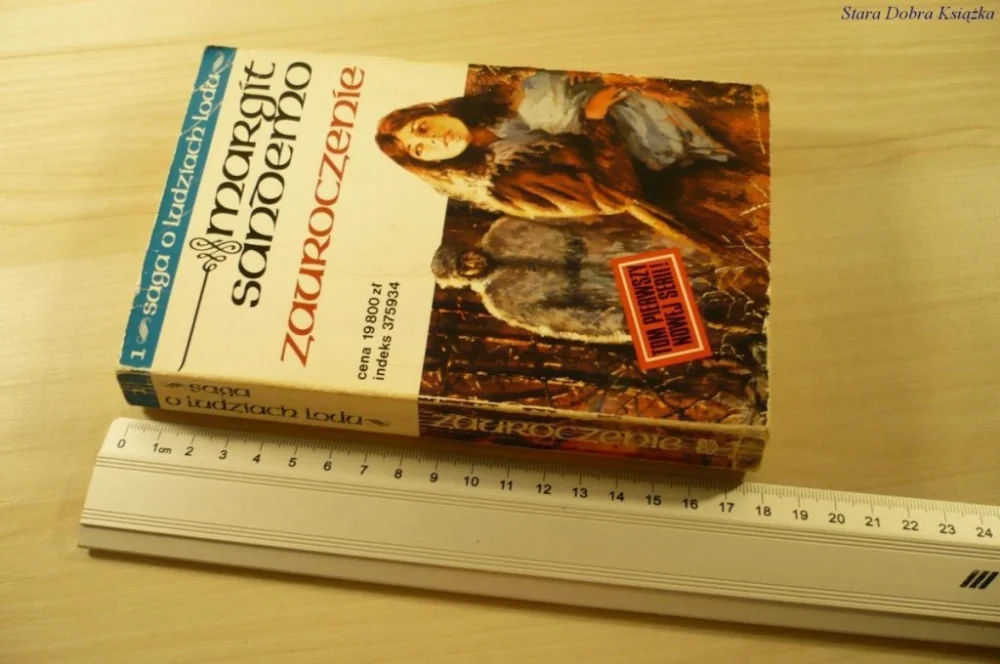 SAGA O LUDZIACH LODU 1: ZAUROCZENIE - Sandemo 1992 Obniżka ceny