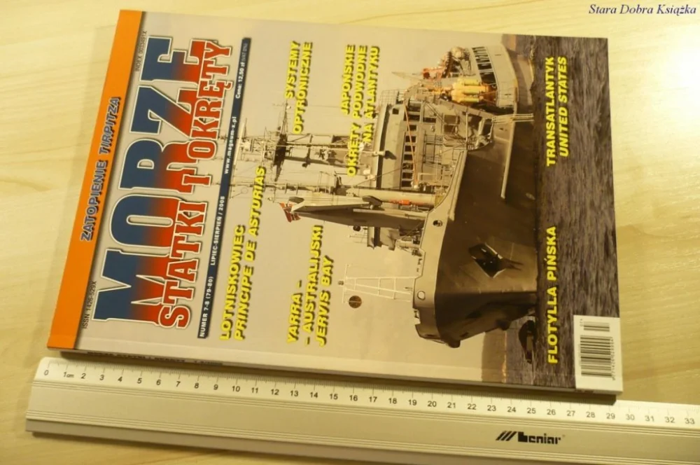 MORZE STATKI I OKRĘTY NR 7-8 (79-80) 2008 Kup teraz