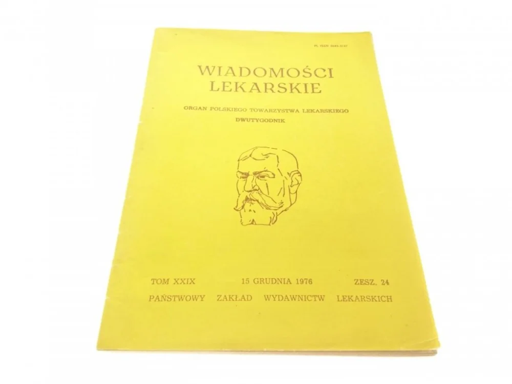 WIADOMOŚCI LEKARSKIE TOM XXIX 15 GRUDNIA 1976 Popularny