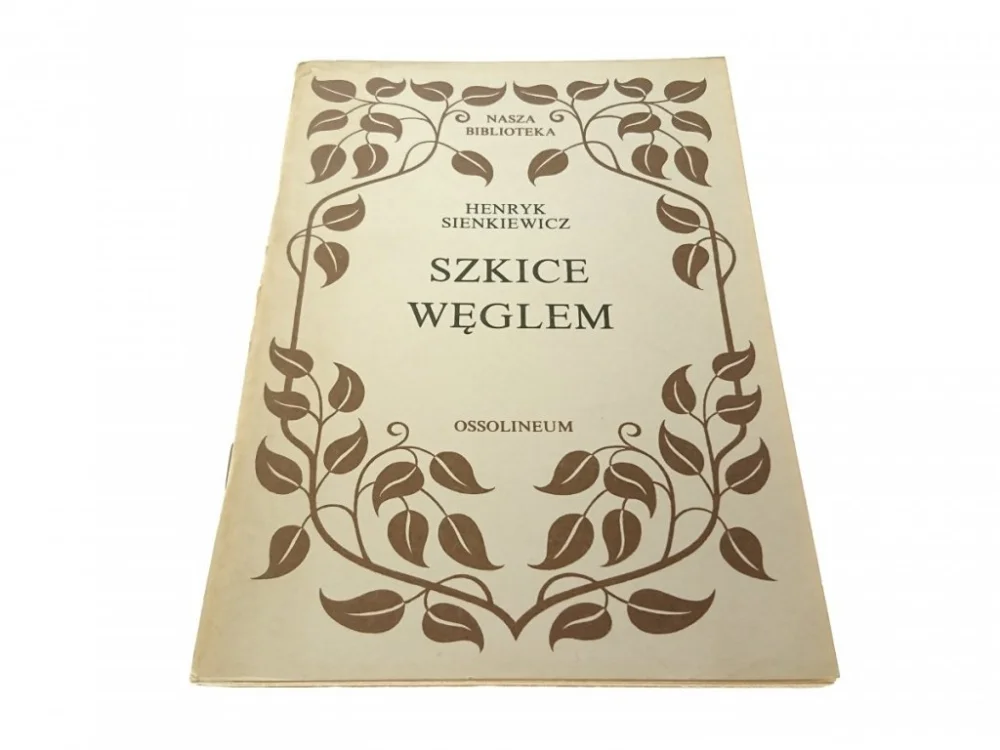 Oferta czasowa SZKICE WĘGLEM - Henryk Sienkiewicz (1988)