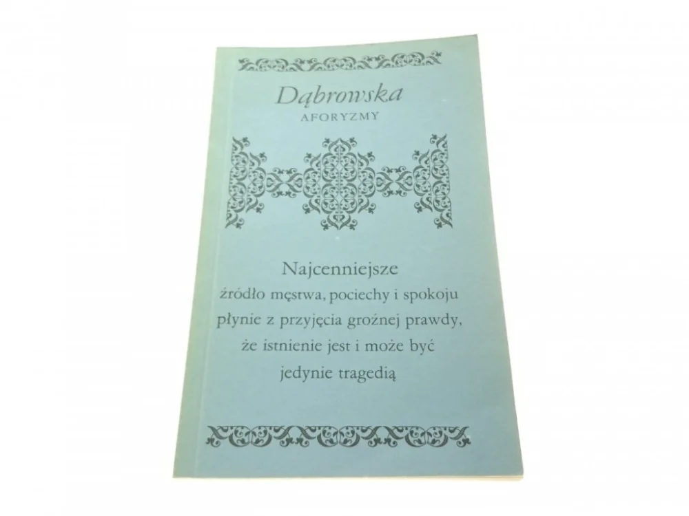 AFORYZMY - Dąbrowski (1989) Zamów teraz