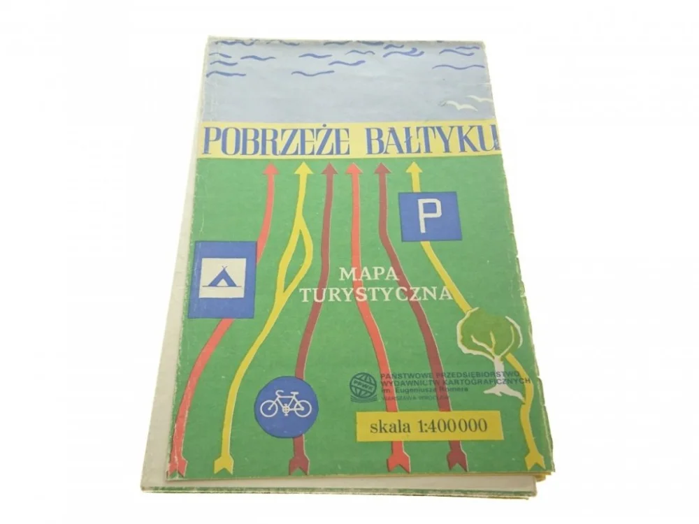 Szybka dostawa POBRZEŻE BAŁTYKU. MAPA TURYSTYCZNA (1987)