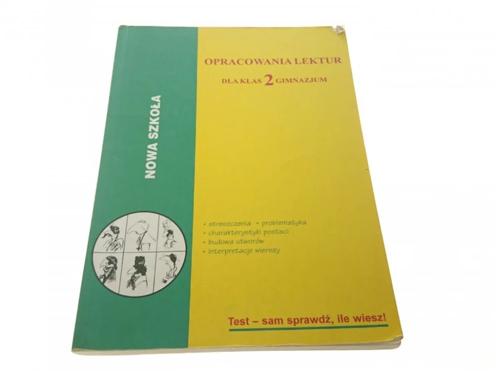 Bezpieczna płatność NOWA SZKOŁA. OPRACOWANIA LEKTUR 2 GIMNAZJUM (2000)