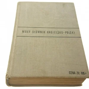 Darmowy zwrot MAŁY SŁOWNIK ANGIELSKO-POLSKI; POLISH-ENGLISH 1967