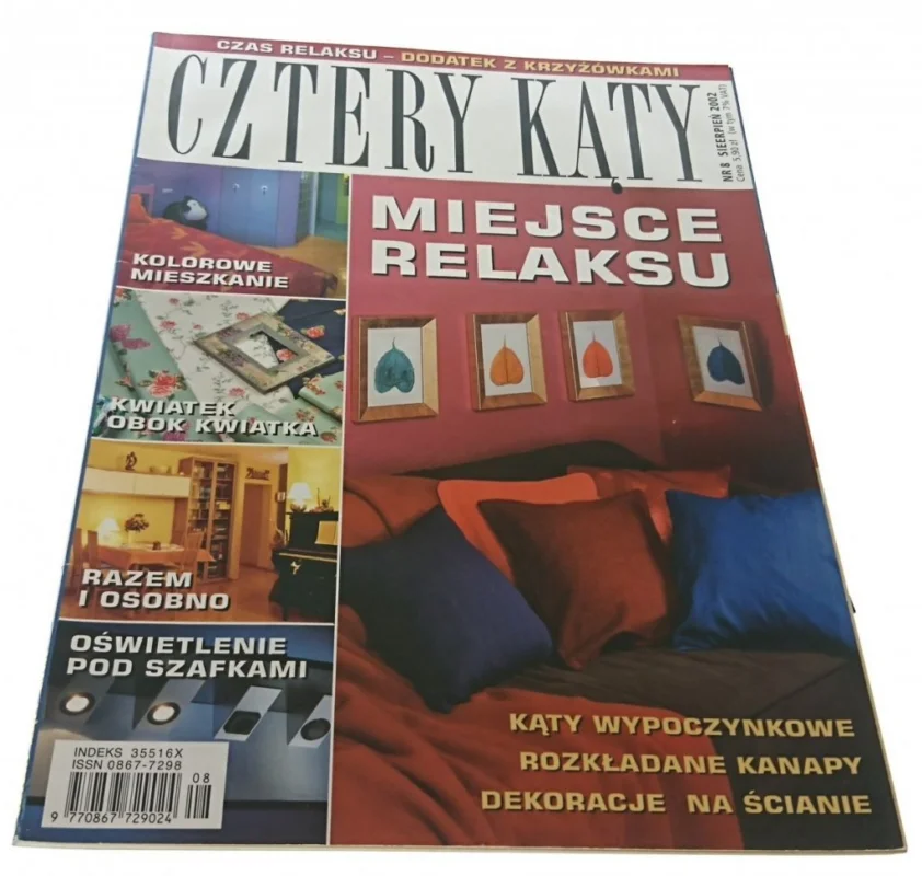 CZTERY KĄTY NR 8 SIERPIEŃ 2002 Niska cena