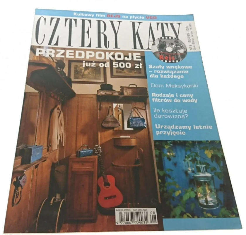 Zamów teraz CZTERY KĄTY NR 8 SIERPIEŃ 2003 BEZ PŁYTY VCD