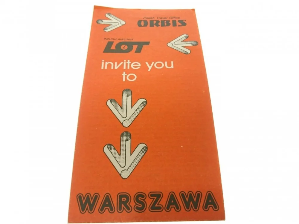 Kup online WARSZAWA. LOT INVITE YOU TO
