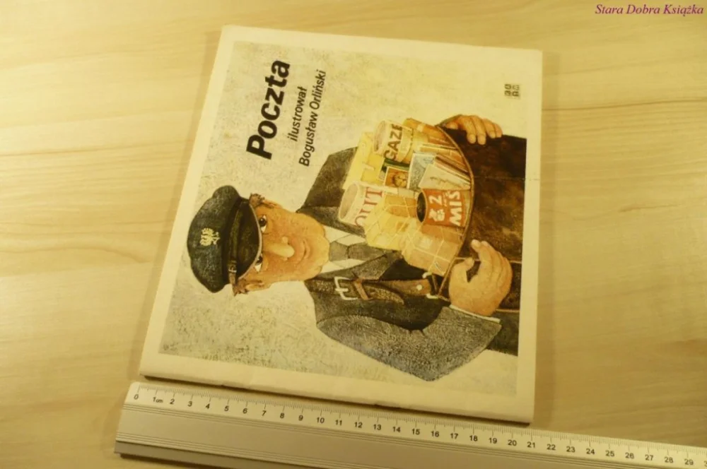 Wybór klientów POCZTA - ilustrował Bogusław Orliński (1986)