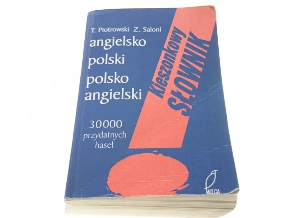 Obniżka ceny ANGIELSKO-POLSKI, POLSKO ANGIELSKI Piotrowski 2002